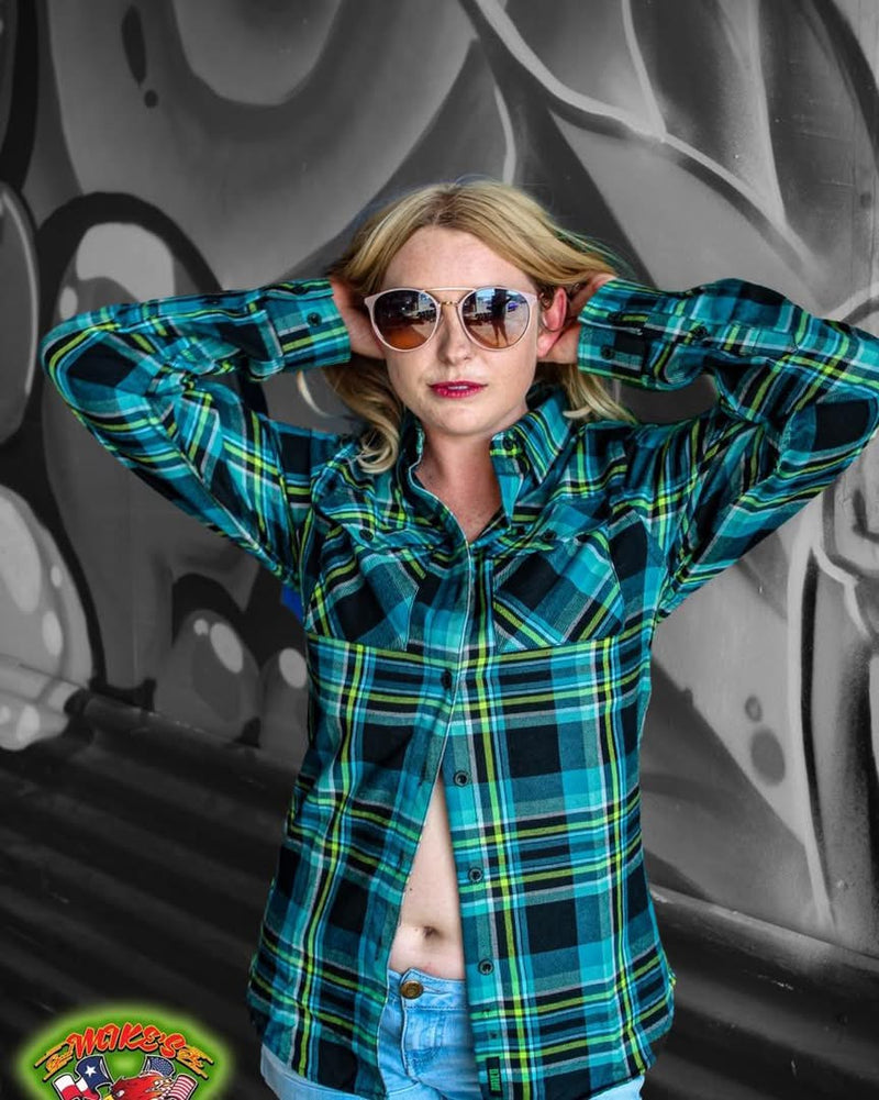 Women’s MSS Kruisin Flannel Shirt by Divided Flannel Co. — additional product view