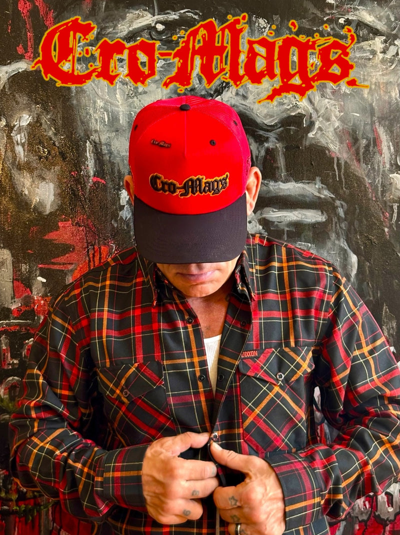Clutch & Throttle Cro-Mags SnapBack lifestyle photo