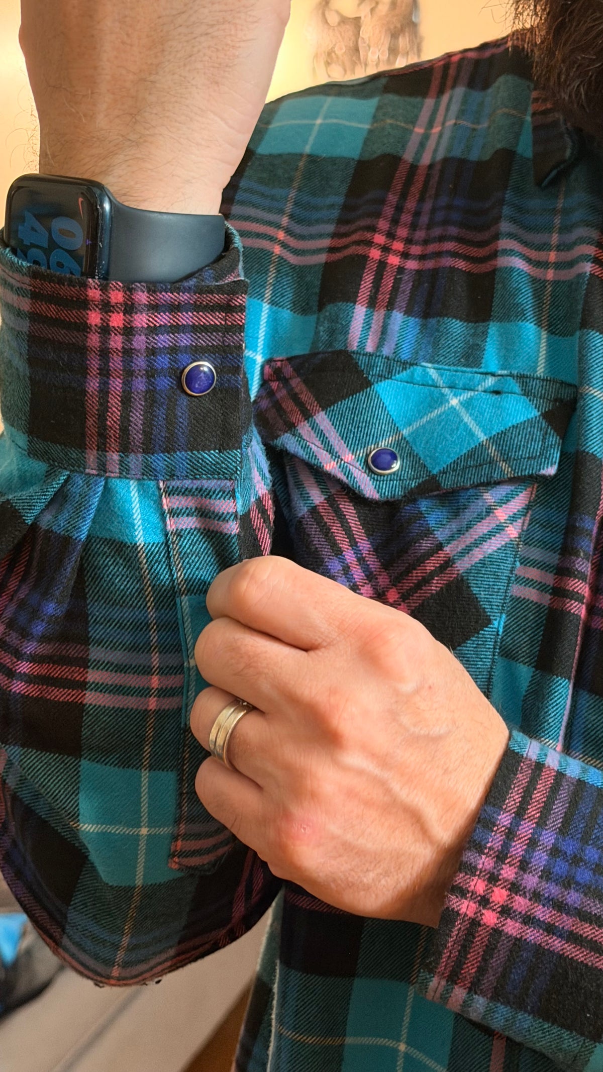 Nordstrom 2.0 Flannel Shirt — alternate angle