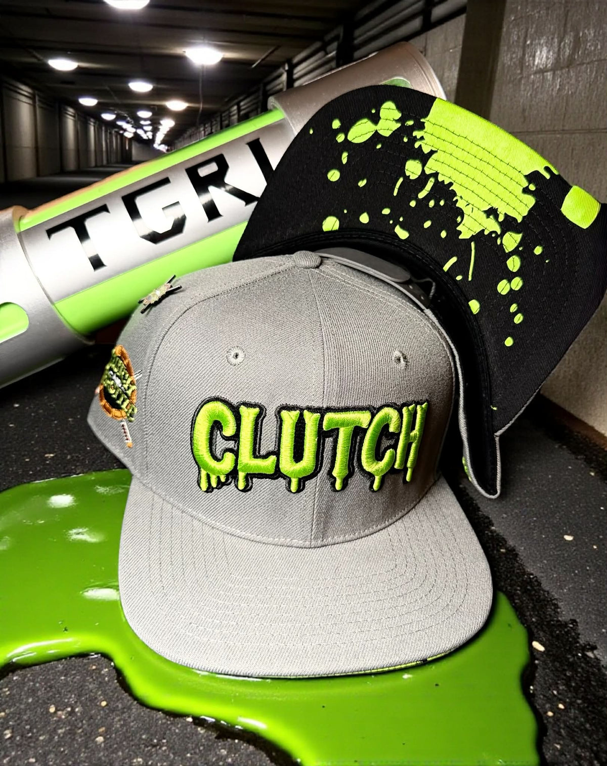 The Ooze Snapback — alternate angle