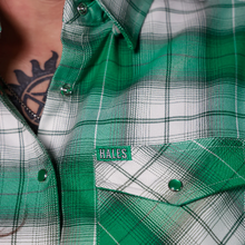 Women’s Feeling Lucky Flannel Shirt by Hales Speed Shop — additional product view