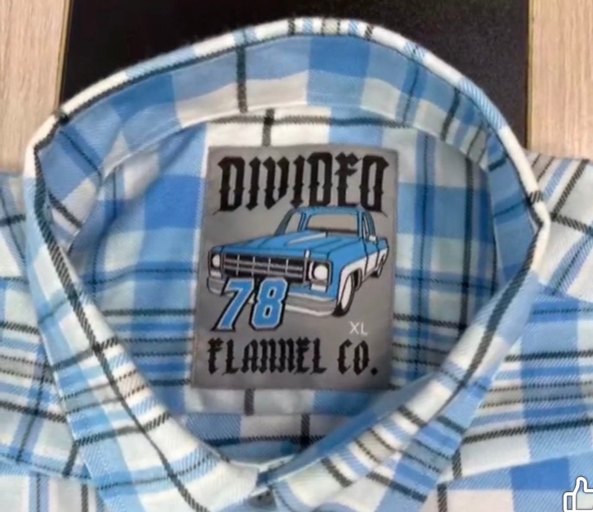 Men's '78 Flannel Shirt by Divided Flannel Co. — additional product view