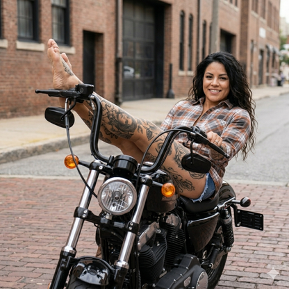 Women’s Bike Night Flannel