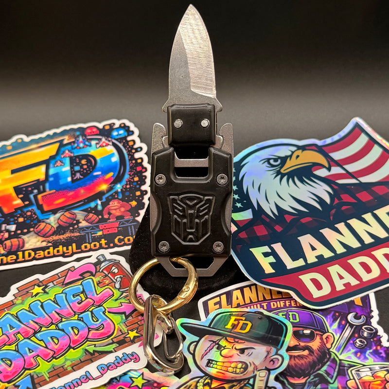 Hero Tool mini keychain utility knife by Flannel Daddy Loot
