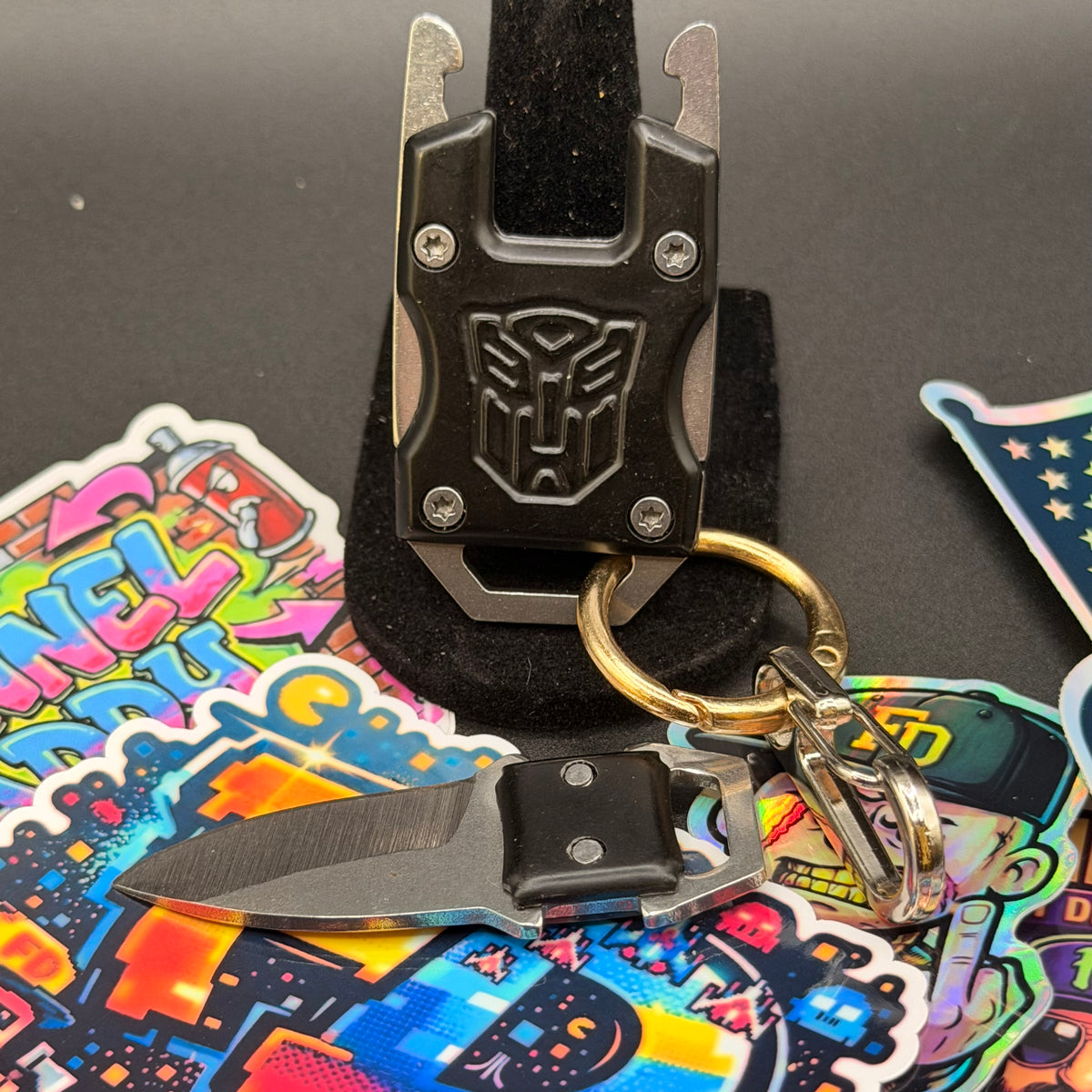 Hero Tool mini keychain utility knife — product view