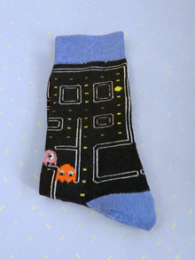 PAC DADDY Arcade Socks by Flannel Daddy Loot — additional view