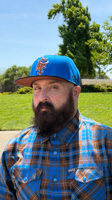 The Chet Snapback — detail view