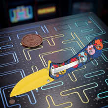 PAC-DADDY retro arcade pocket knife — blade detail