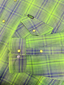 Men's Ooze Flannel Shirt by Clutch & Throttle — additional product view