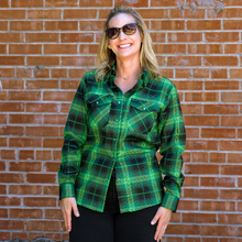 Women’s Fight The Stigma Flannel Shirt by Hales Speed Shop — additional product view