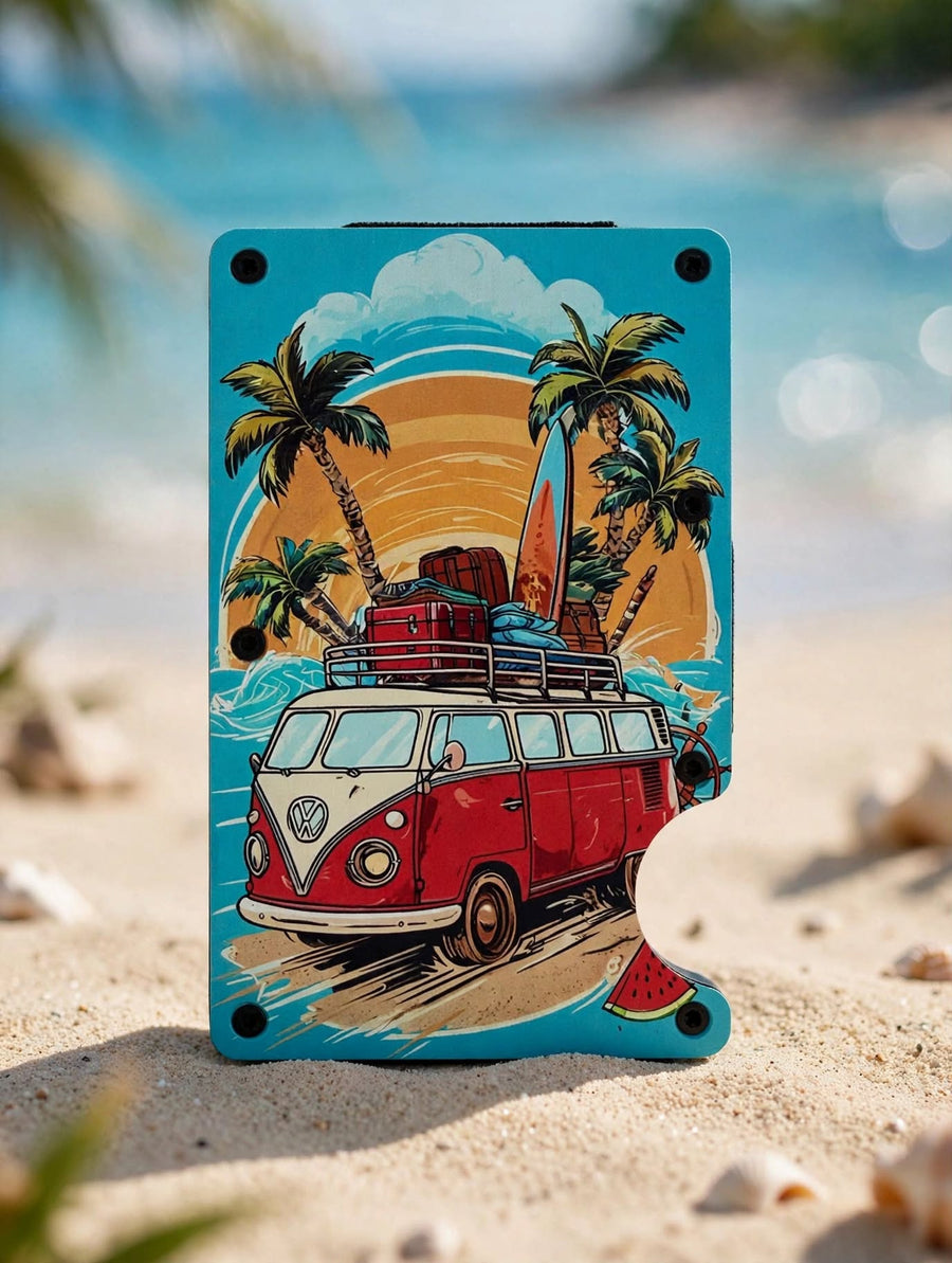 Retirement Plan – Retro Van Metal Wallet