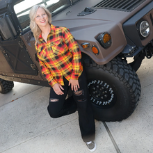 Women’s Halefire Flannel Shirt by Hales Speed Shop — additional product view