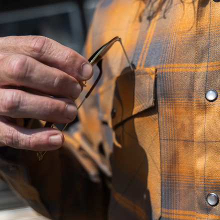 Women’s County Line Flannel Shirt by Hales Speed Shop — additional product view