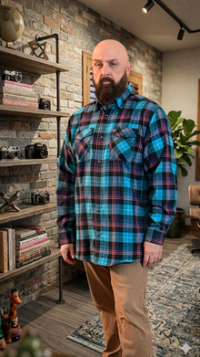 Nordstrom 2.0 Flannel Shirt — detail view