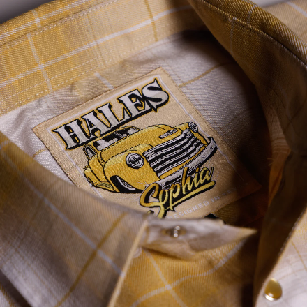 Women’s Sophia Flannel Shirt by Hales Speed Shop — additional product view