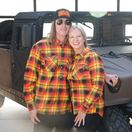 Women’s Halefire Flannel Shirt by Hales Speed Shop — additional product view