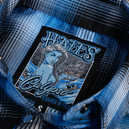 Women’s Calypso Flannel Shirt by Hales Speed Shop — additional product view