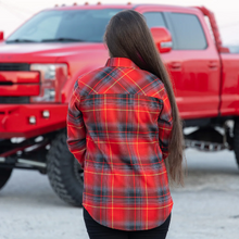 Women’s Tuefel Hunden Flannel Shirt by Hales Speed Shop — additional product view