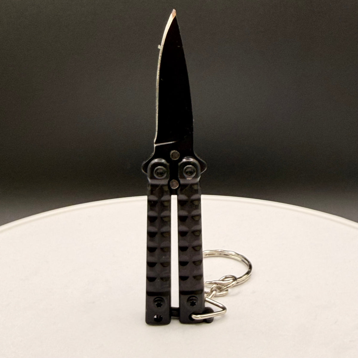 Bad Ass Box Opener Keychain — open view