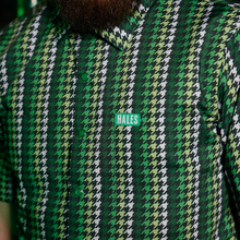 Men’s Green Cheyenne Shaka Short-Sleeve Shirt by Hales Speed Shop — additional product view