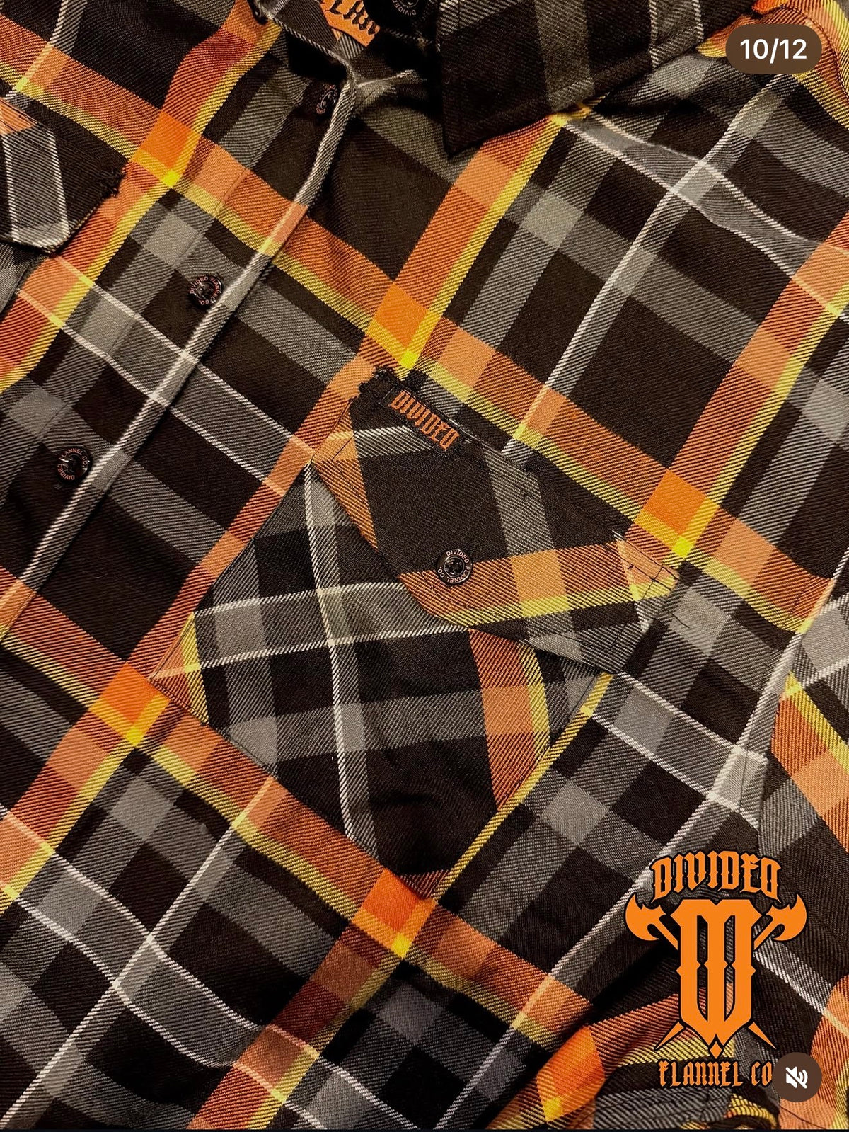 Women’s Crow Flannel Shirt by Divided Flannel Co. — additional product view
