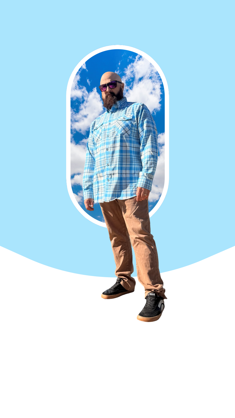 Men's '78 Flannel Shirt by Divided Flannel Co. — product view