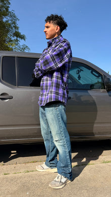 Men's Buddha Flannel Shirt by Divided Flannel Co. — garment view