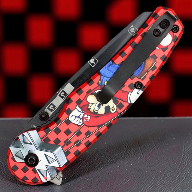 Power-Up retro pocket knife — additional view