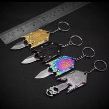 Decepti-Tool mini keychain utility knife — additional view