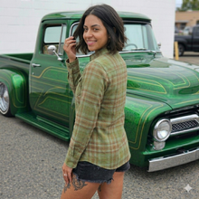 Women's Lunatic Flannel Shirt by Hales Speed Shop — additional product view