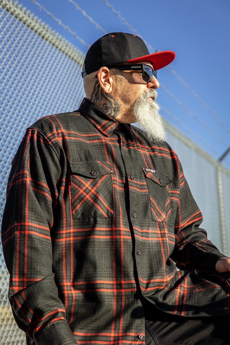 Men’s Evil Alloy Flannel Shirt by Divided Flannel Co. — additional product view