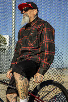 Men’s Evil Alloy Flannel Shirt by Divided Flannel Co. — additional product view