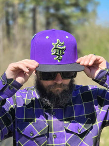G’d Up Snapback (Purple) — product detail