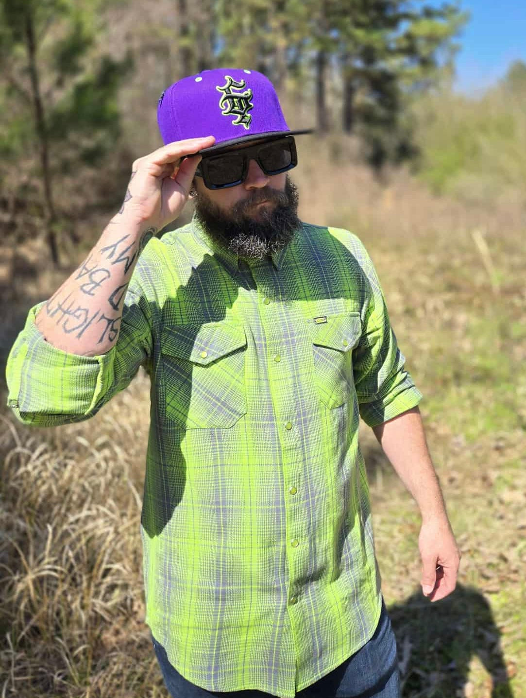 G’d Up Snapback (Purple) — alternate product angle