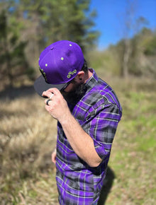 G’d Up Snapback (Purple) — additional detail