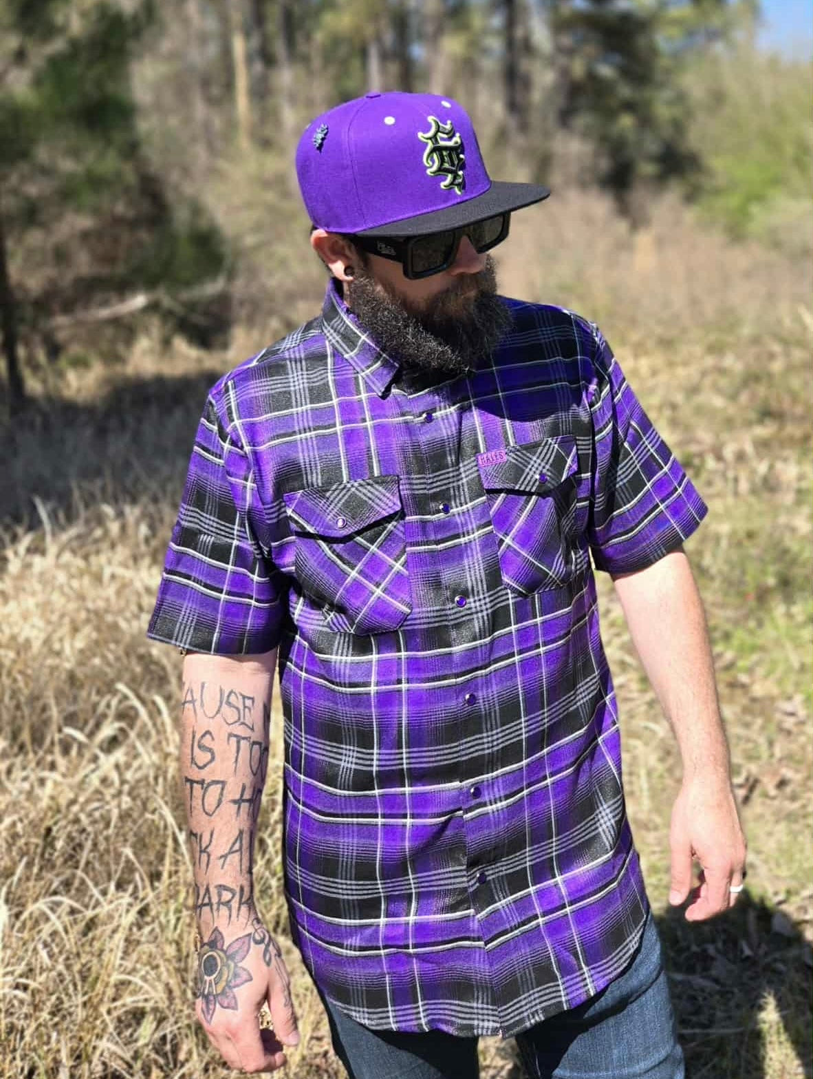 G’d Up Snapback (Purple) — additional product view