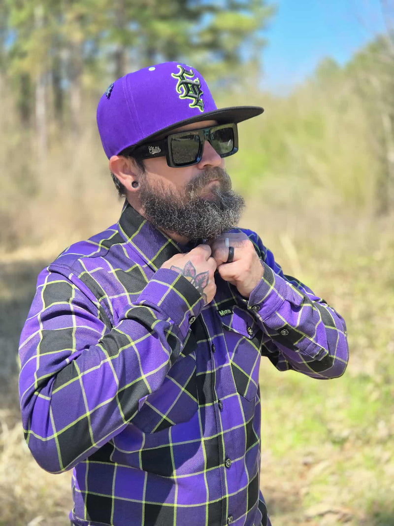 G’d Up Snapback (Purple) — alternate product view