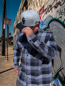 G’d Up Snapback (Gray) — additional product view
