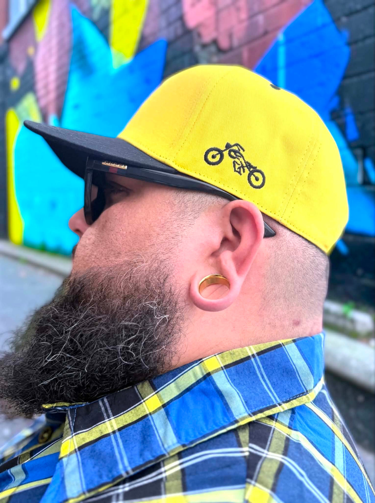 G’d Up Snapback (Yellow) — detail view