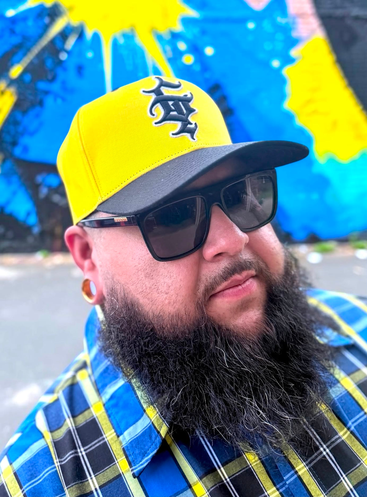 G’d Up Snapback (Yellow) — alternate angle
