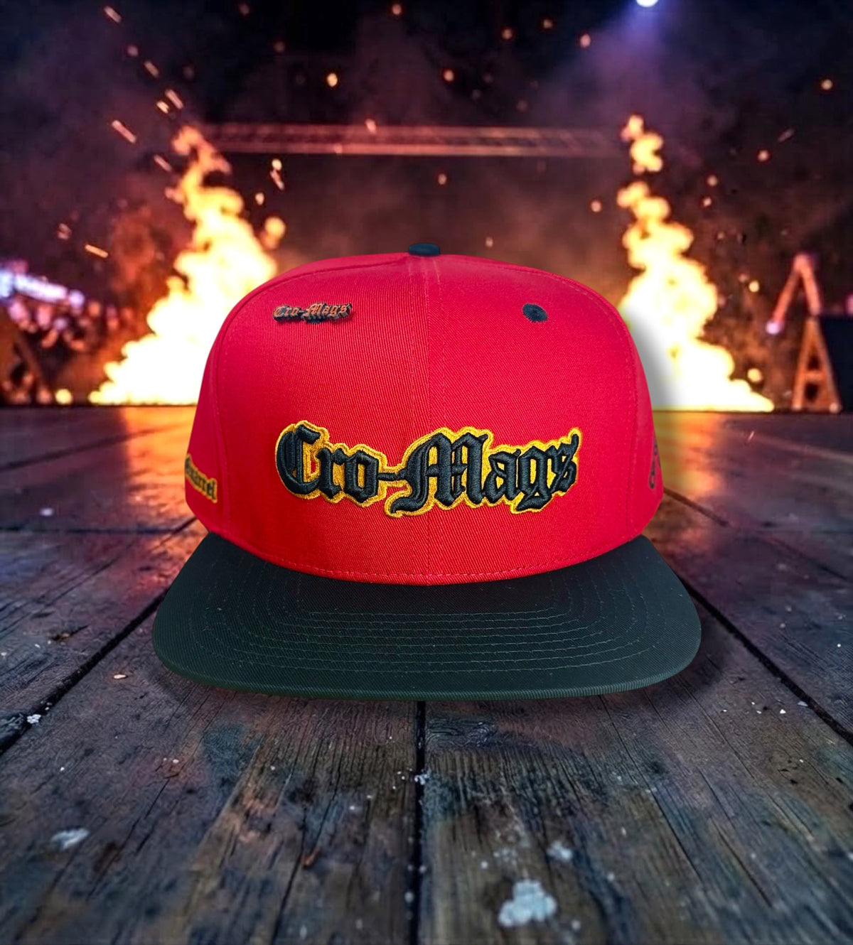 Clutch & Throttle Cro-Mags SnapBack front view