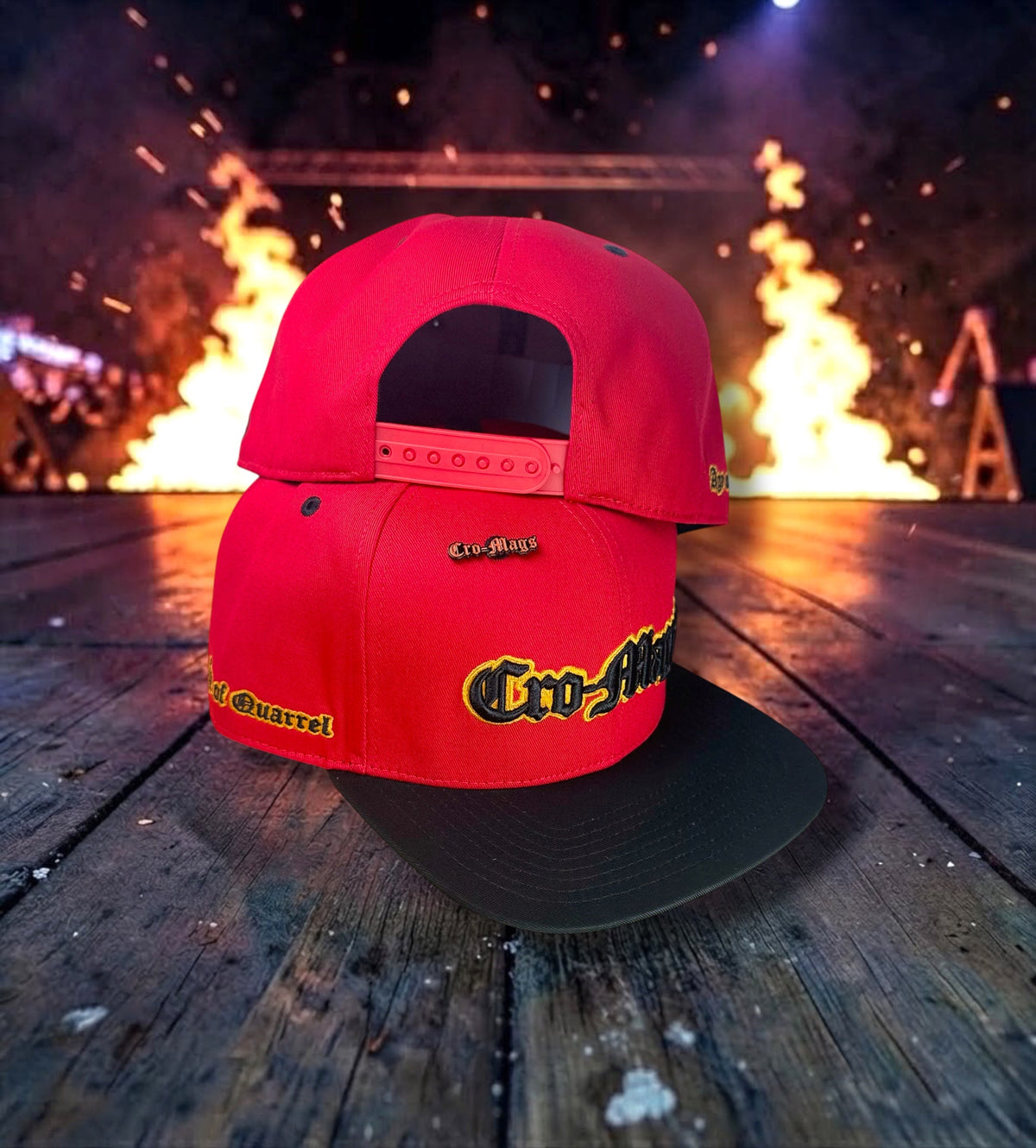Clutch & Throttle Cro-Mags SnapBack rear view
