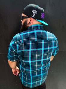 Men’s YANA bamboo short sleeve shirt back view